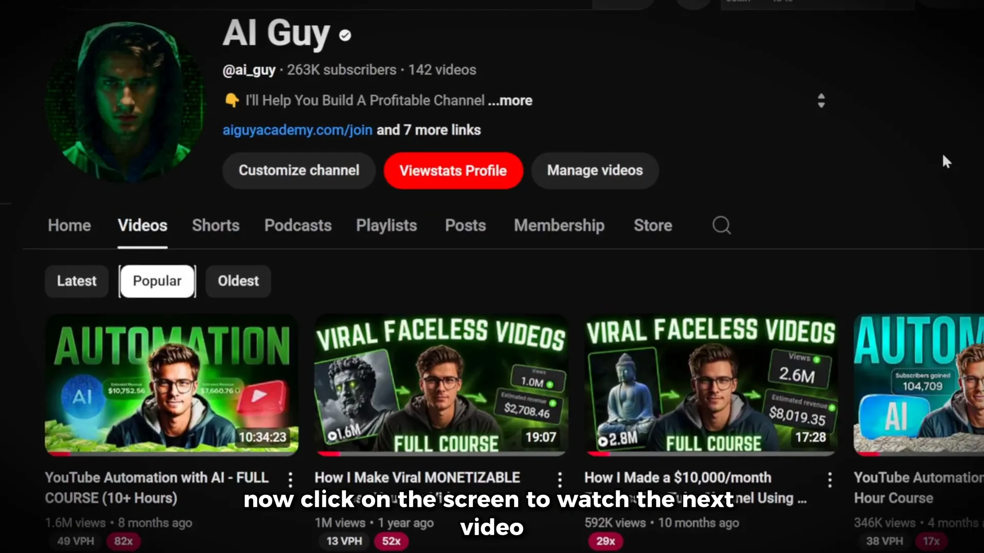 Vidéo finale UGC AI avec script et acteur IA