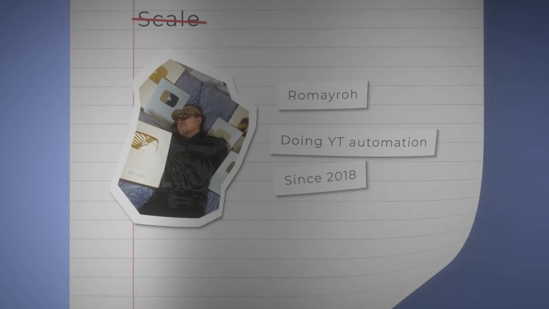 Romayroh présente la méthode Youtube Automation
