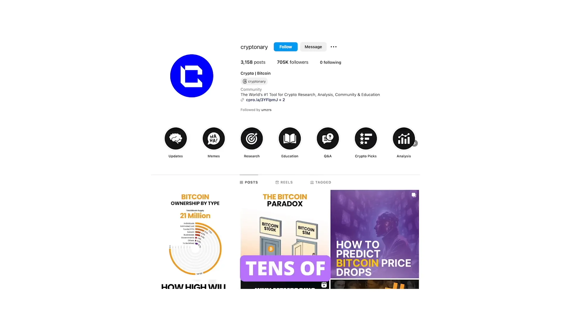 Promotion de projets crypto par comptes faceless