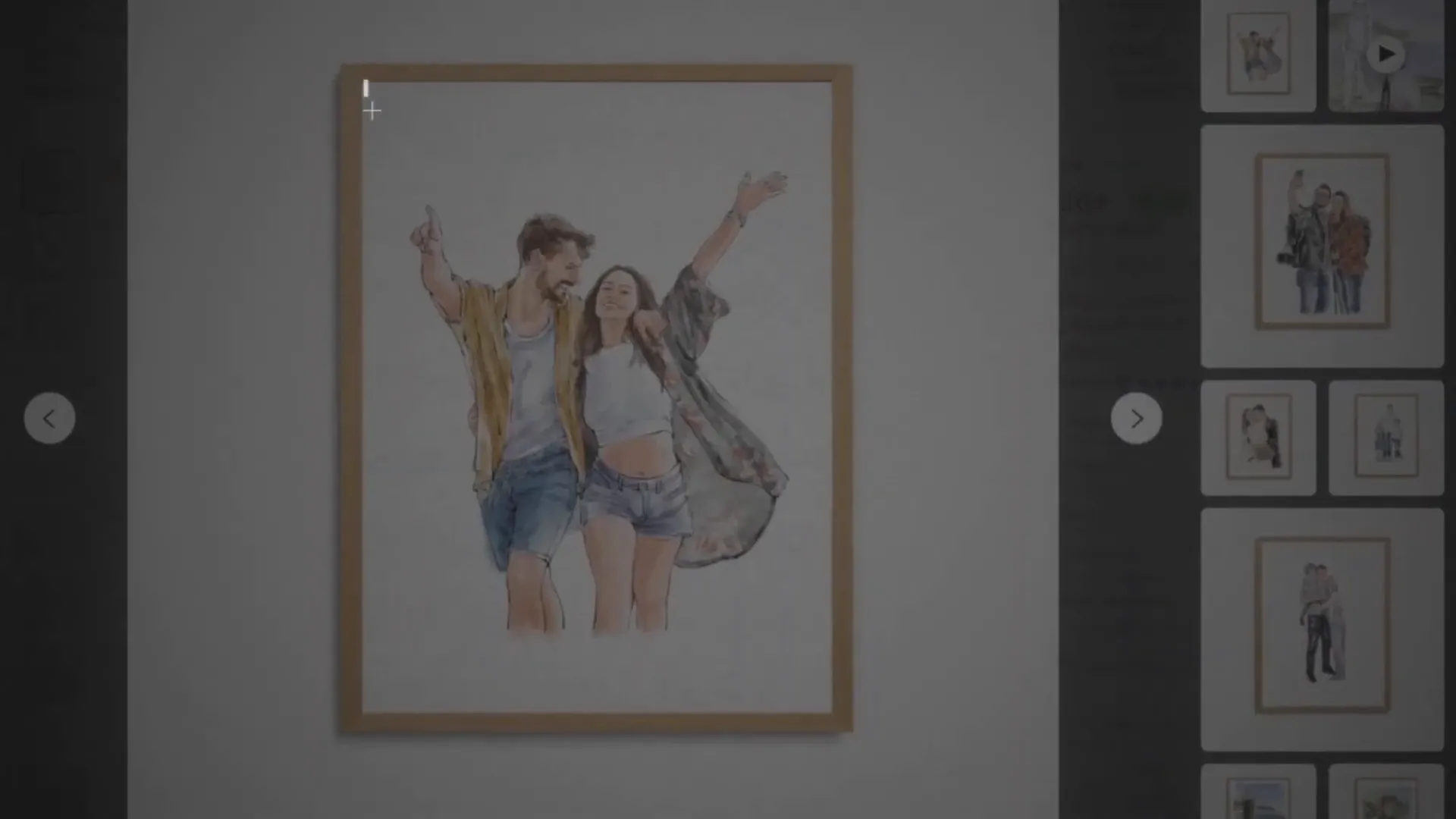 Exemple de génération d'un portrait aquarelle avec ChatGPT